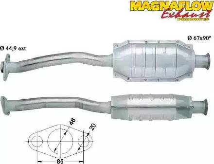 Magnaflow 80912 - Катализатор autospares.lv