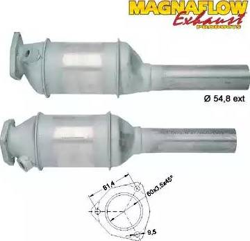 Magnaflow 87014 - Катализатор autospares.lv