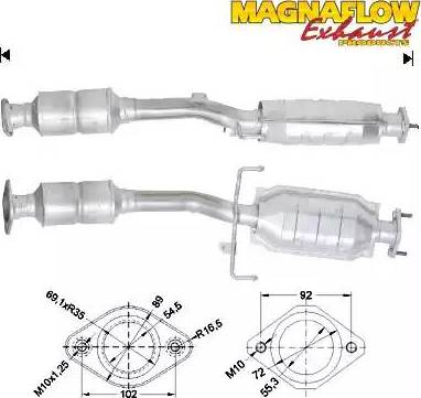 Magnaflow 74803 - Катализатор autospares.lv