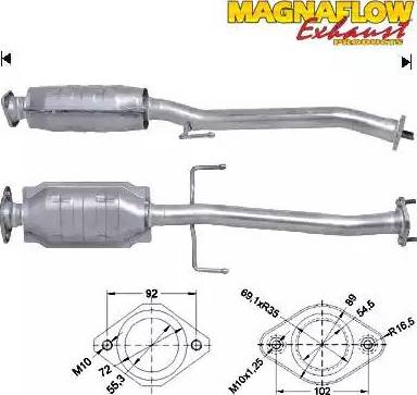 Magnaflow 74807 - Катализатор autospares.lv