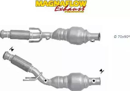 Magnaflow 76054 - Катализатор autospares.lv