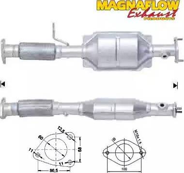 Magnaflow 76708 - Катализатор autospares.lv