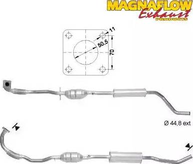 Magnaflow 70203 - Катализатор autospares.lv