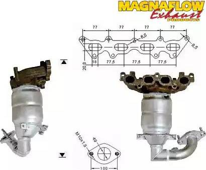 Magnaflow 72518 - Катализатор autospares.lv