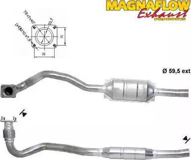 Magnaflow 72520D - Катализатор autospares.lv