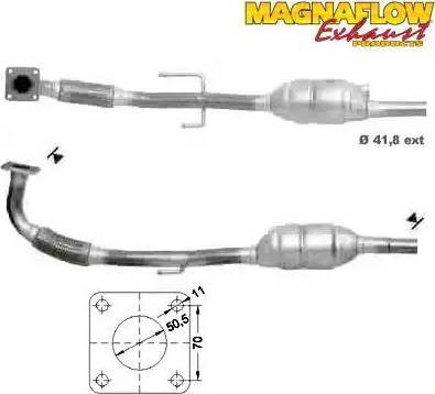 Magnaflow 77006 - Катализатор autospares.lv