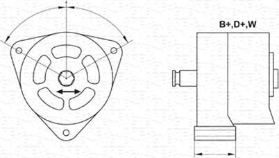 Magneti Marelli 943356468010 - Генератор autospares.lv