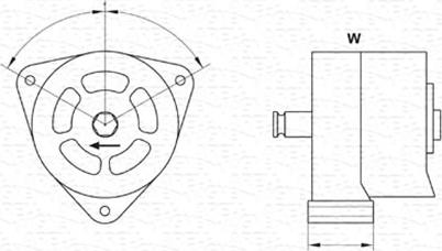 Magneti Marelli 943356225010 - Генератор autospares.lv