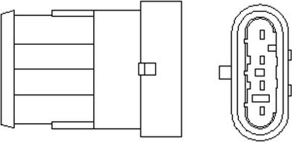 Magneti Marelli 466016355049 - Лямбда-зонд, датчик кислорода autospares.lv