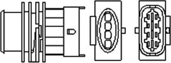 Magneti Marelli 466016355056 - Лямбда-зонд, датчик кислорода autospares.lv