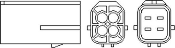 Magneti Marelli 466016355068 - Лямбда-зонд, датчик кислорода autospares.lv