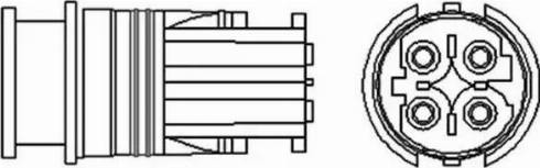 Magneti Marelli 466016355023 - Лямбда-зонд, датчик кислорода autospares.lv