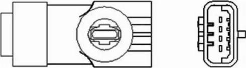 Magneti Marelli 466016355036 - Лямбда-зонд, датчик кислорода autospares.lv