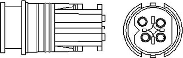 Magneti Marelli 466016355025 - Лямбда-зонд, датчик кислорода autospares.lv