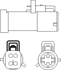 Magneti Marelli 466016355169 - Лямбда-зонд, датчик кислорода autospares.lv