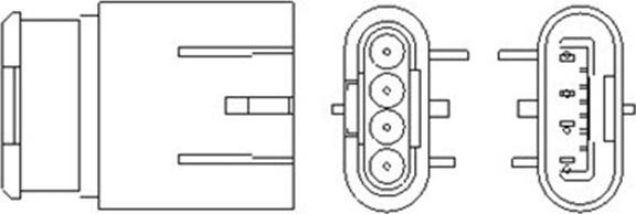 Magneti Marelli 466016355161 - Лямбда-зонд, датчик кислорода autospares.lv