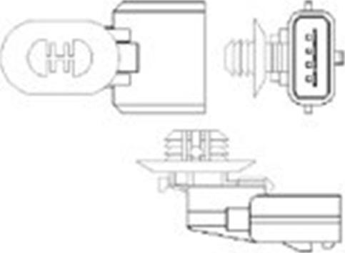 Magneti Marelli 466016355109 - Лямбда-зонд, датчик кислорода autospares.lv