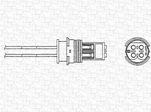 Magneti Marelli 460002144110 - Лямбда-зонд, датчик кислорода autospares.lv