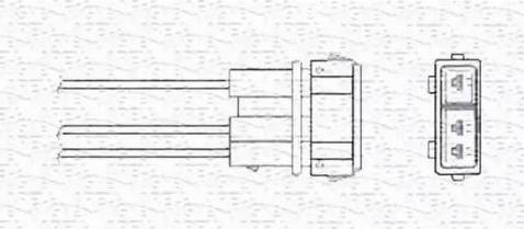 Magneti Marelli 460000237010 - Лямбда-зонд, датчик кислорода autospares.lv