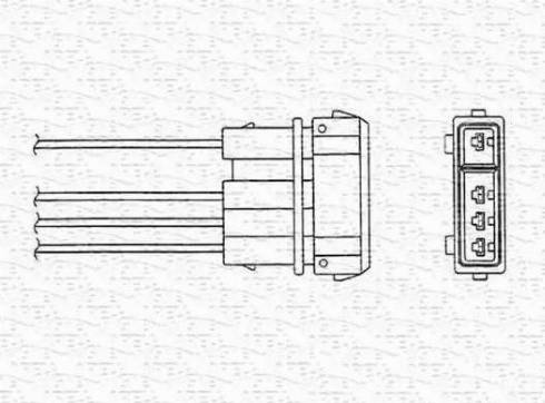 Magneti Marelli 460000183010 - Лямбда-зонд, датчик кислорода autospares.lv