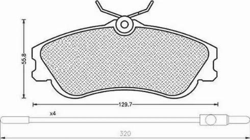 Magneti Marelli 430216170450 - Тормозные колодки, дисковые, комплект autospares.lv