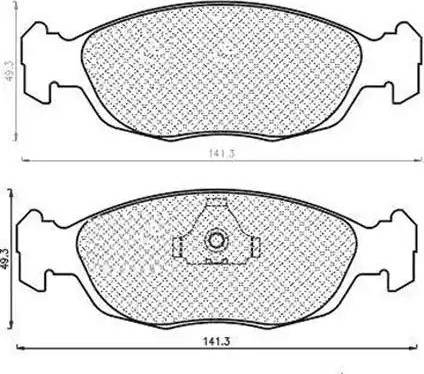 Magneti Marelli 430216170317 - Тормозные колодки, дисковые, комплект autospares.lv