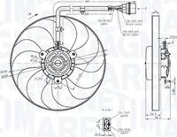 Magneti Marelli 069422847010 - Вентилятор, охлаждение двигателя autospares.lv