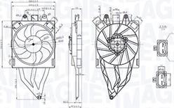 Magneti Marelli 069422854010 - Вентилятор, охлаждение двигателя autospares.lv