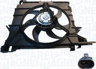 Magneti Marelli 069422767010 - Вентилятор, охлаждение двигателя autospares.lv