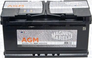 Magneti Marelli 069095850009 - Стартерная аккумуляторная батарея, АКБ autospares.lv