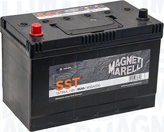 Magneti Marelli 069095800018 - Стартерная аккумуляторная батарея, АКБ autospares.lv