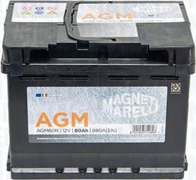 Magneti Marelli 069060680009 - Стартерная аккумуляторная батарея, АКБ autospares.lv