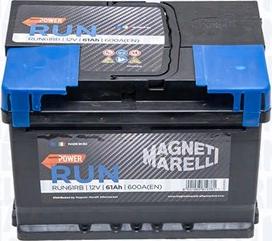 Magneti Marelli 069061600007 - Стартерная аккумуляторная батарея, АКБ autospares.lv