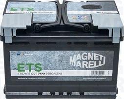 Magneti Marelli 069074680006 - Стартерная аккумуляторная батарея, АКБ autospares.lv