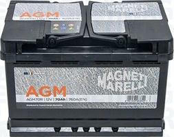 Magneti Marelli 069070760009 - Стартерная аккумуляторная батарея, АКБ autospares.lv