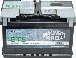 Magneti Marelli 069071670006 - Стартерная аккумуляторная батарея, АКБ autospares.lv