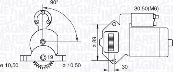 Magneti Marelli 063280022010 - Стартер autospares.lv