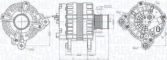 Magneti Marelli 063736298010 - Генератор autospares.lv