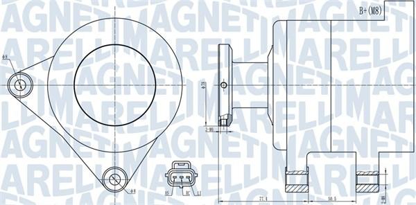 Magneti Marelli 063731999010 - Генератор autospares.lv