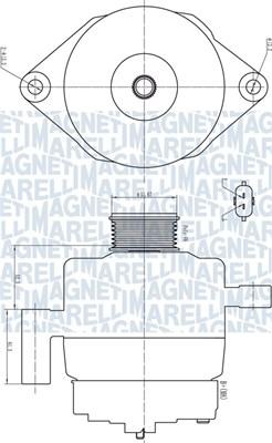 Magneti Marelli 063732181010 - Генератор autospares.lv