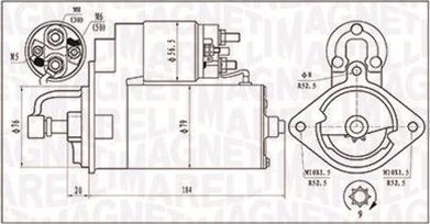 Magneti Marelli 063720984010 - Стартер autospares.lv