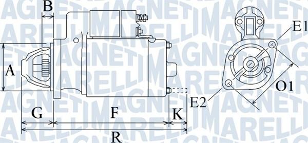 Magneti Marelli 063720923010 - Стартер autospares.lv