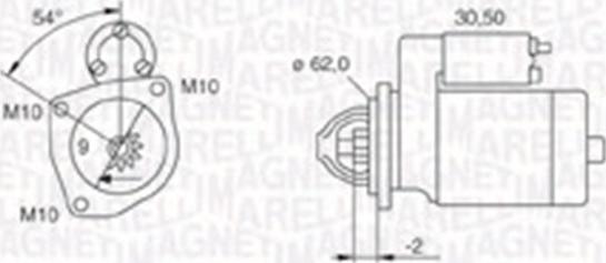 Magneti Marelli 063720566010 - Стартер autospares.lv