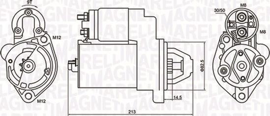 Magneti Marelli 063720612010 - Стартер autospares.lv