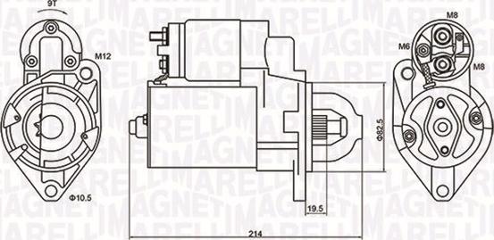 Magneti Marelli 063720879010 - Стартер autospares.lv