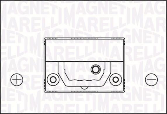 Magneti Marelli 067300410005 - Стартерная аккумуляторная батарея, АКБ autospares.lv