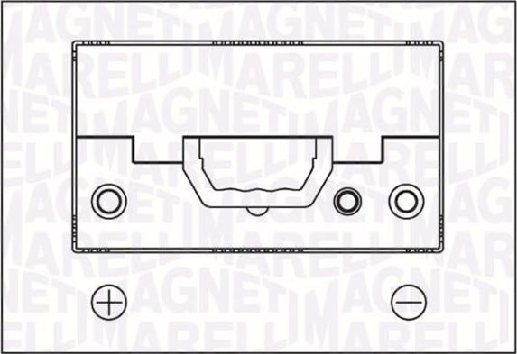 Magneti Marelli 067300610005 - Стартерная аккумуляторная батарея, АКБ autospares.lv