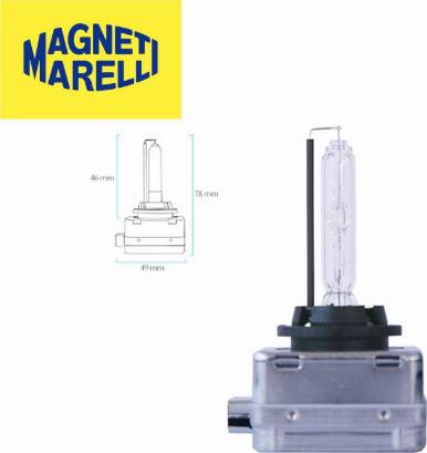 Magneti Marelli 002544100000 - Лампа накаливания, фара дальнего света autospares.lv