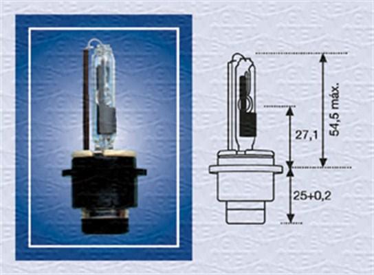 Magneti Marelli 002542100000 - Лампа накаливания, фара дальнего света autospares.lv