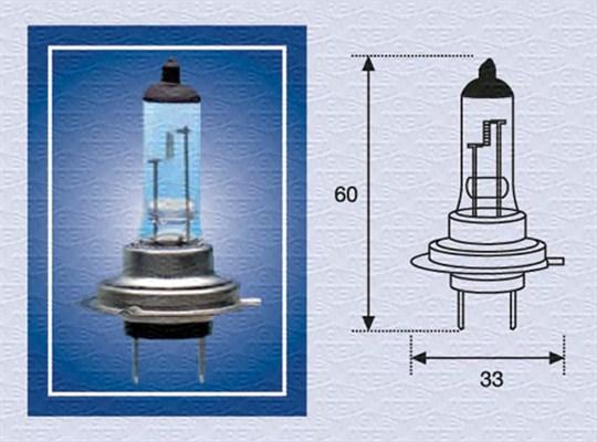 Magneti Marelli 002578100000 - Лампа накаливания, фара рабочего освещения autospares.lv
